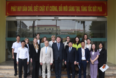 Sở Giáo dục và Đào tạo Ninh Bình làm việc với Trung tâm Khoa học và Văn hóa Nga tại Hà Nội và các trường đại học Liên bang Nga